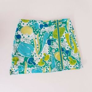 Lilly Pulitzer Skirt Size 12 Steamed Vegetables Ki